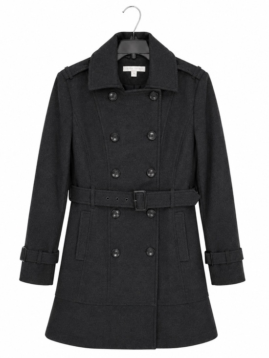 New York & Company Jackets & Blazers - New York & Company Double Breasted Belted Trench Coat Women’s Large